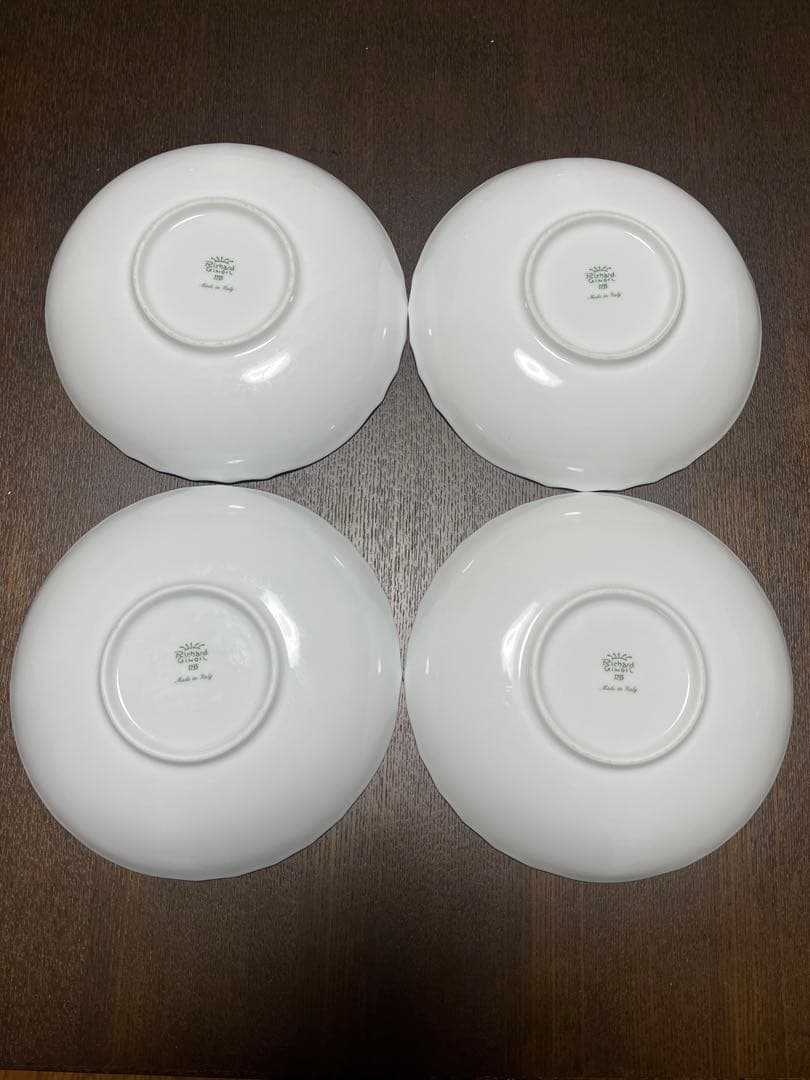 リチャードジノリRichard Ginoriベッキオホワイトボウル21cm4枚