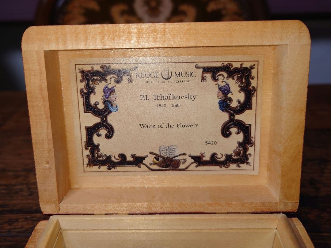 リュージュ REUGE MUSIC オルゴール スイス チャイコフスキ ワルツー