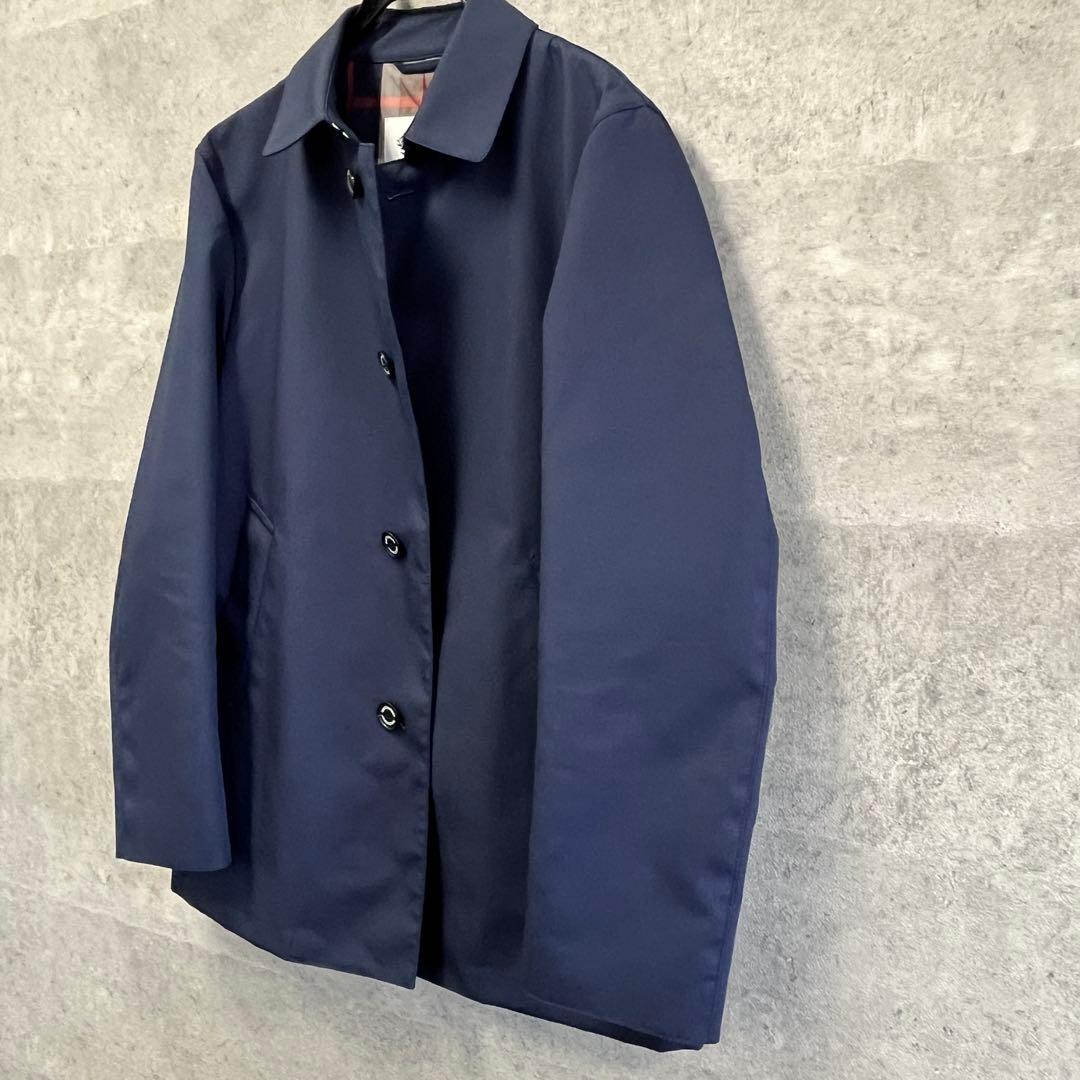 マッキントッシュ　ネイビー トレンチコート ステンカラーコート
