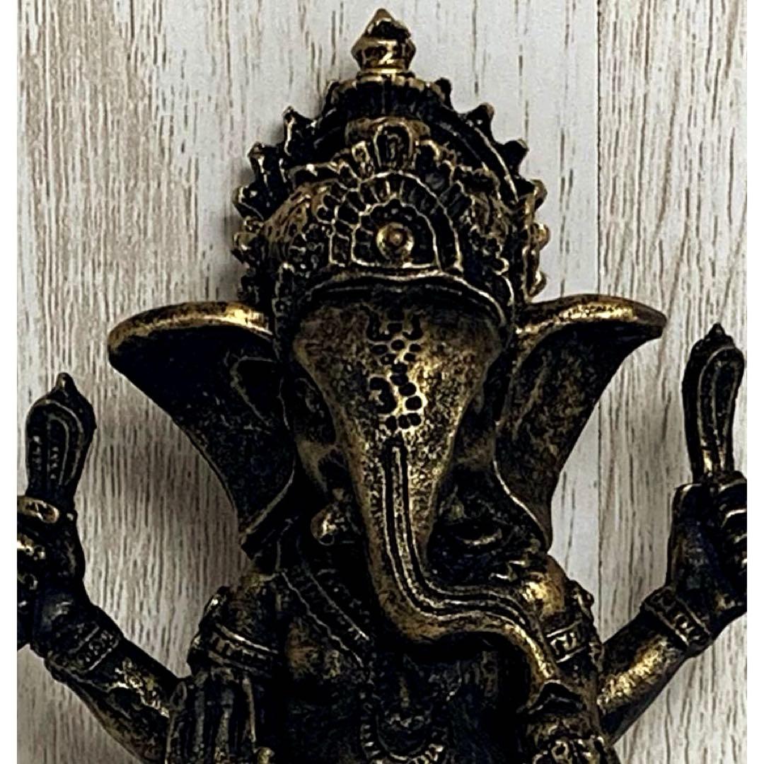 ガネーシャ神像/金運/幸運/障害/商売繁盛/特級呪物/プージャ/願望成就/御神体