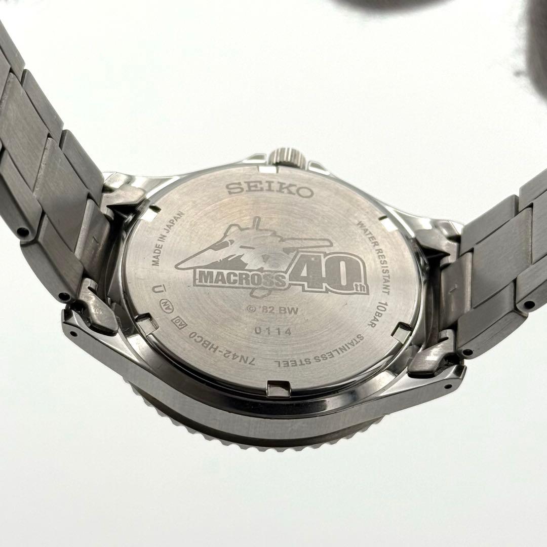 レア　超時空要塞マクロス × SEIKO マクロス40周年記念時計　セイコー