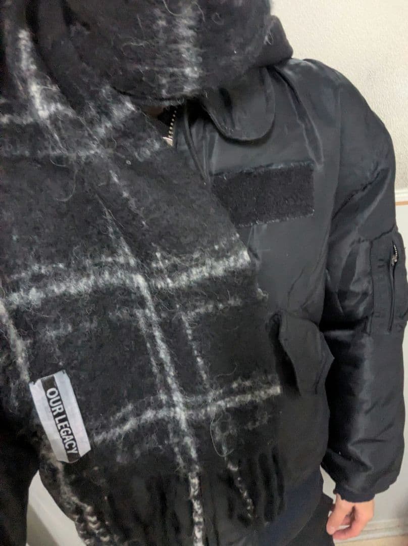 モーガン着用 【正規品】OUR LEGACY ESTATE SCARF