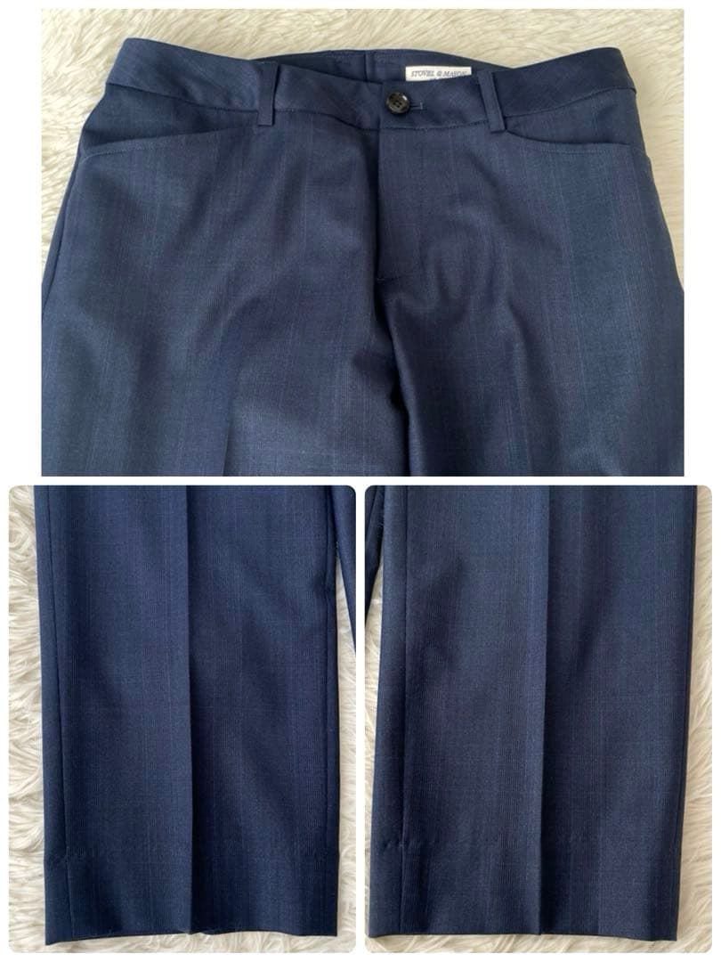 割引済み⭐︎STOVEL & MASON YUNSA生地　高級スーツ　はるやま