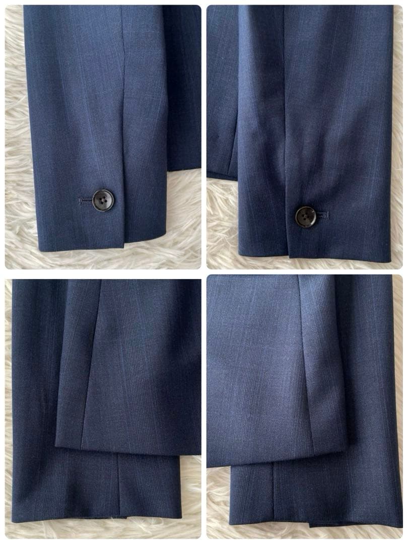 割引済み⭐︎STOVEL & MASON YUNSA生地　高級スーツ　はるやま