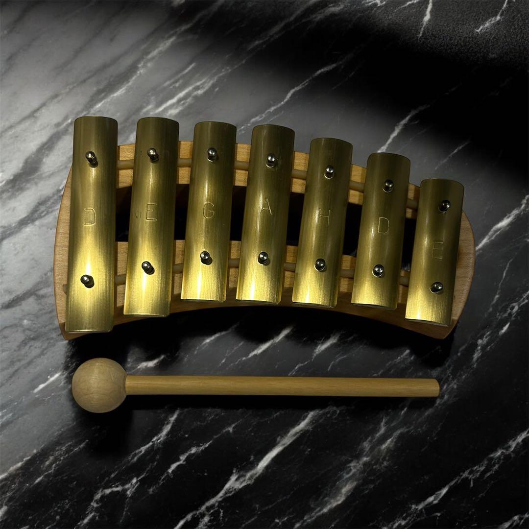 【美品】AURIS アウリス シェルズグロッケン 鉄琴 7音