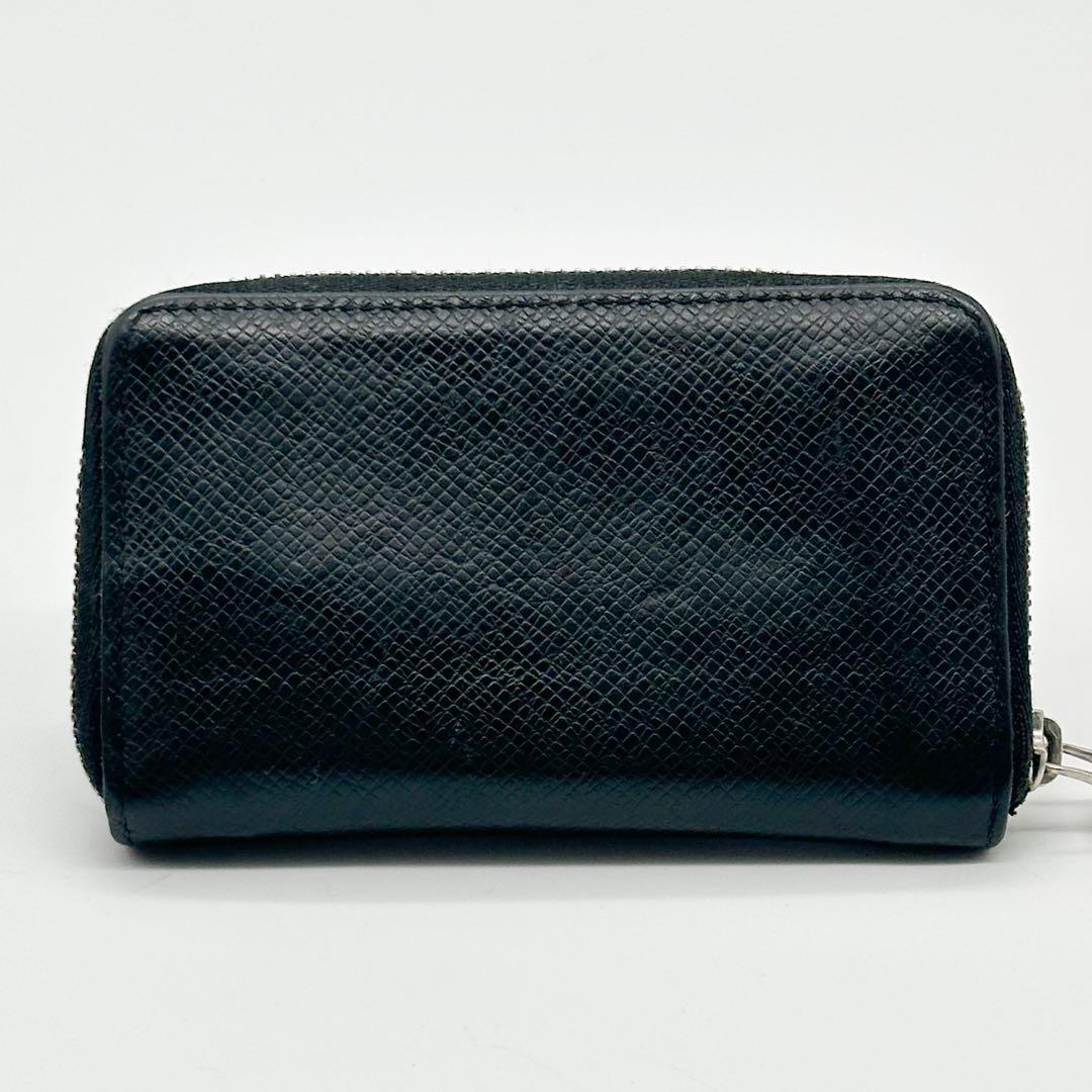 ルイヴィトン ジッピーパース タイガ ブラック コンパクト ミニ 小銭入れ