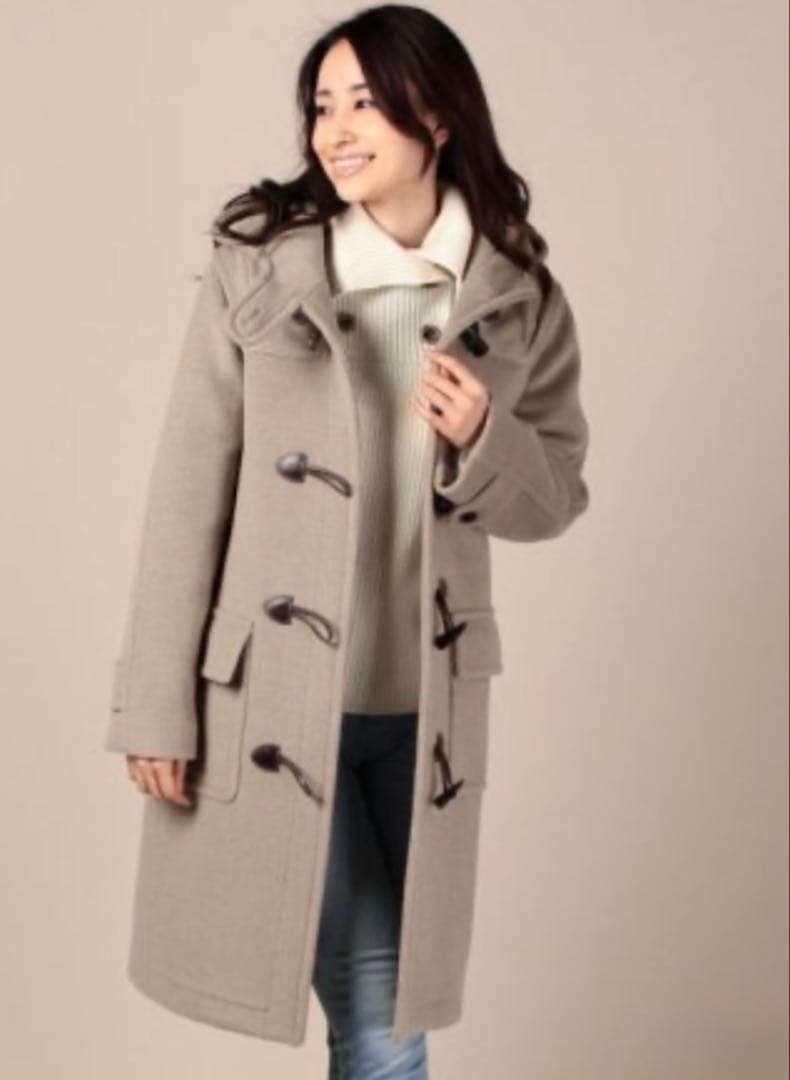 OLD ENGLAND オールドイングランド ダッフルコート　グレージュ　8