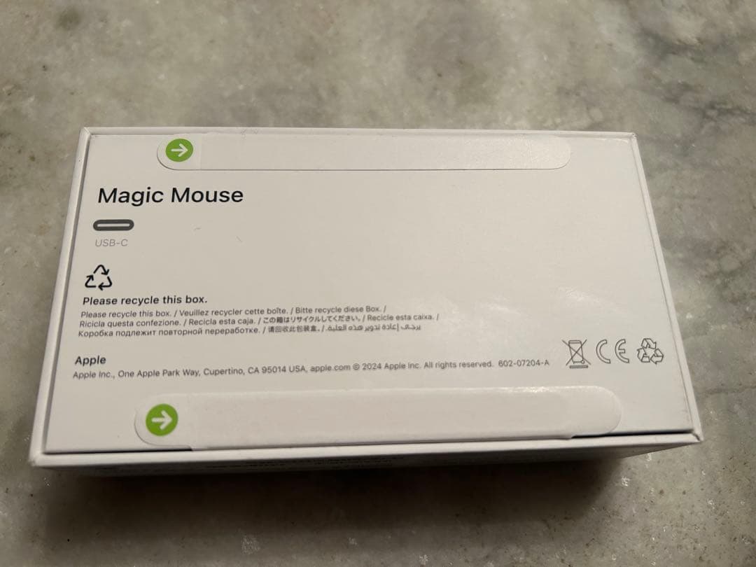 新品未開封　Apple Magic Mouse USB-C ホワイト 最新モデル