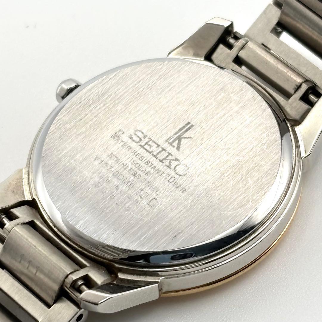 セイコー ルキア アイ コレクション ソーラー レディース 腕時計 ホワイト