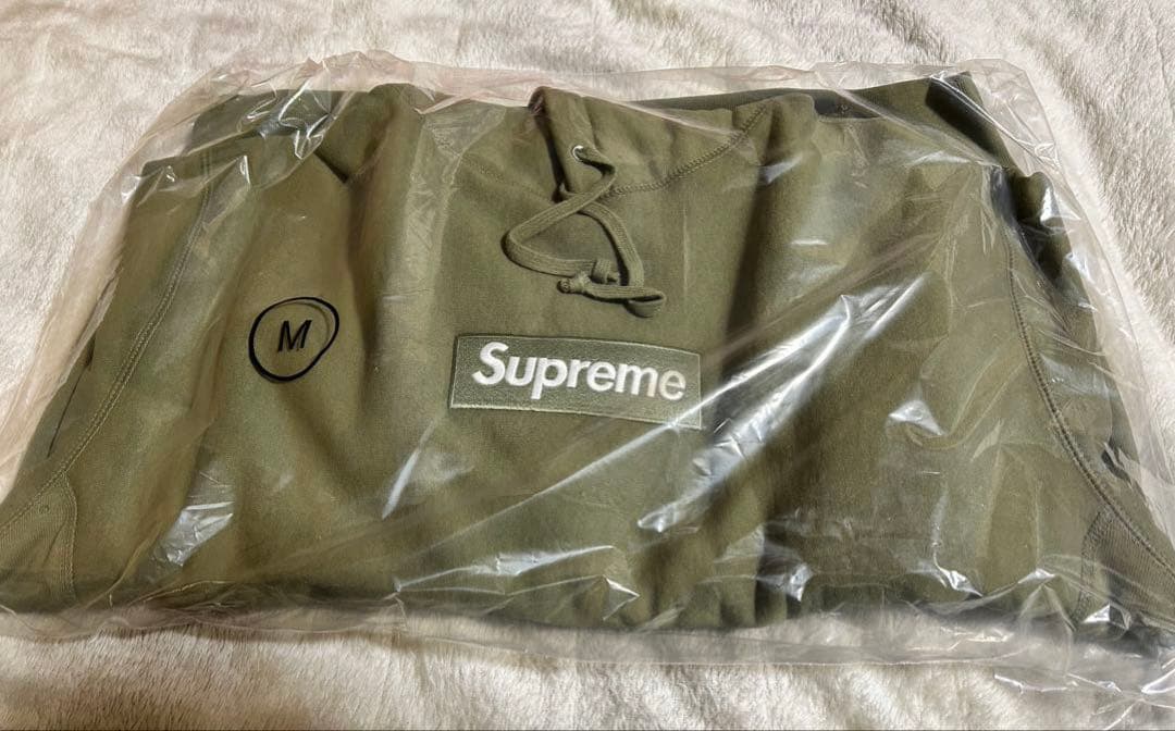 トップス Supreme Box Logo Hooded Sweatshirt M