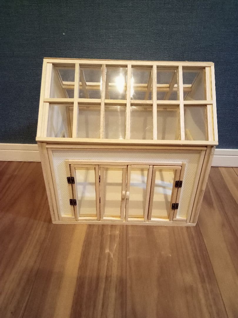 組み立て式　ドールハウス　ケース　ハンドメイド