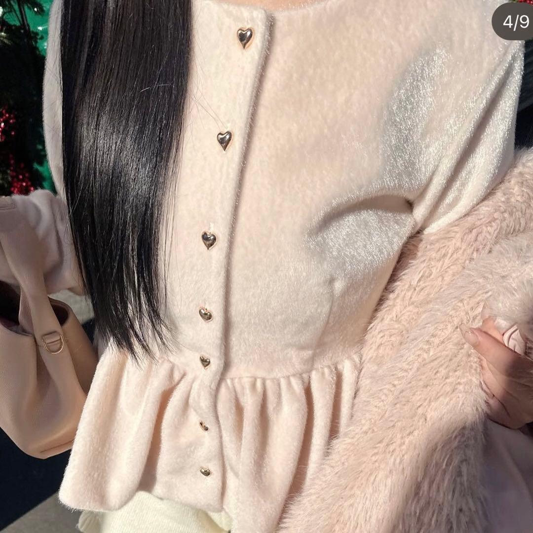 週末限定お値下げ＊新品タグ付き　muguet peplum tops