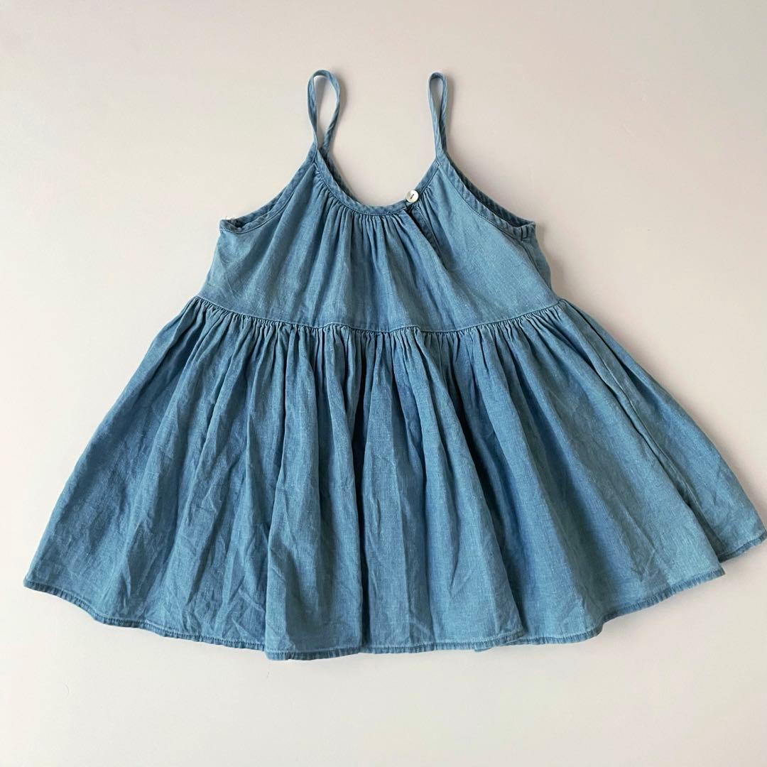 SOOR PLOOM デニムブルー チュニック 5Y