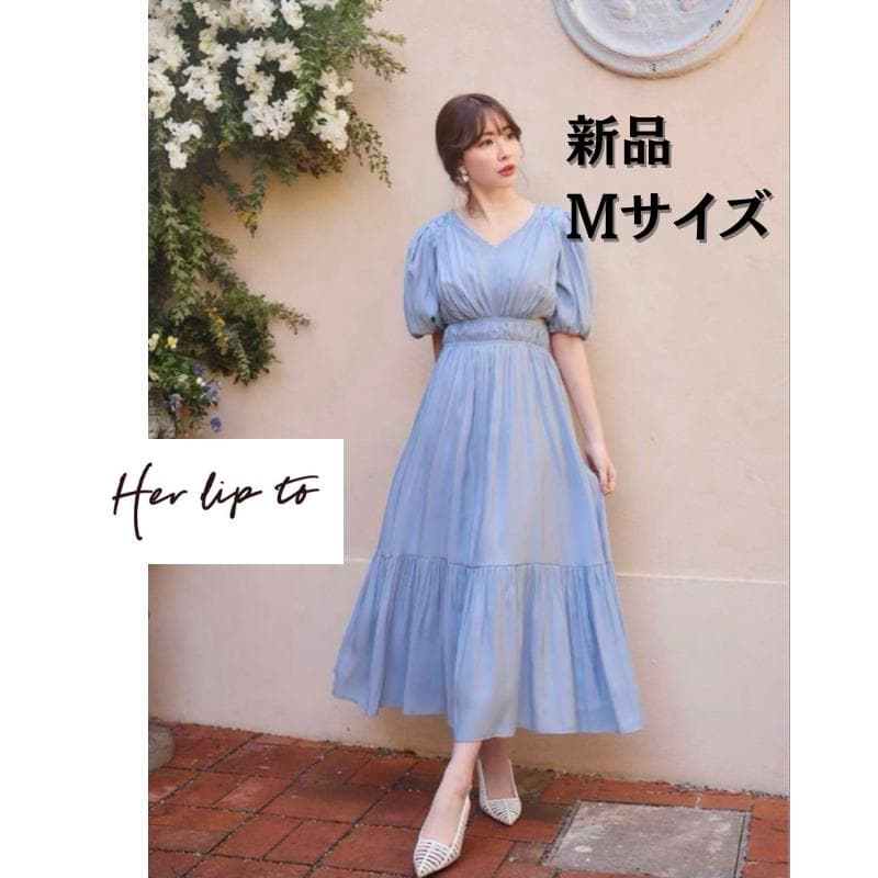 新品 As you wish Dress ワンピ－ス M Her lip to
