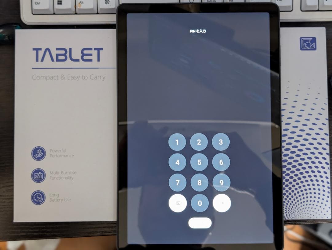 【Android15 タブレット 11インチ】TABWEE W90