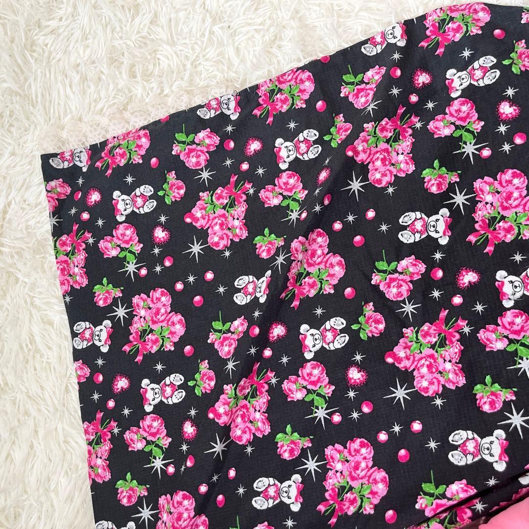 ま*や様 美品♡浴衣ドレス 薔薇柄 地雷系 平成姫ギャル160cm 和ロリY2K