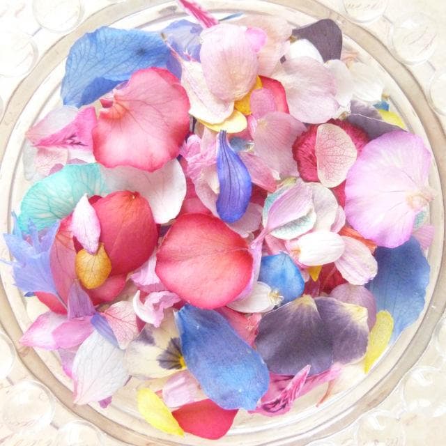 引越し処分様◆【訳あり】ドライフラワー 花びら mix（701ハンドメイド）