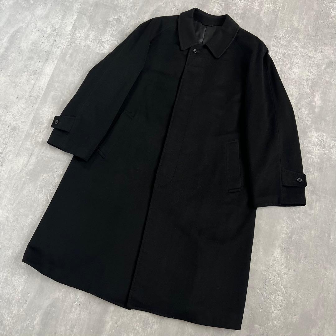 美品　PURE CASHMERE　日本製　カシミヤ100　ステンカラーコート