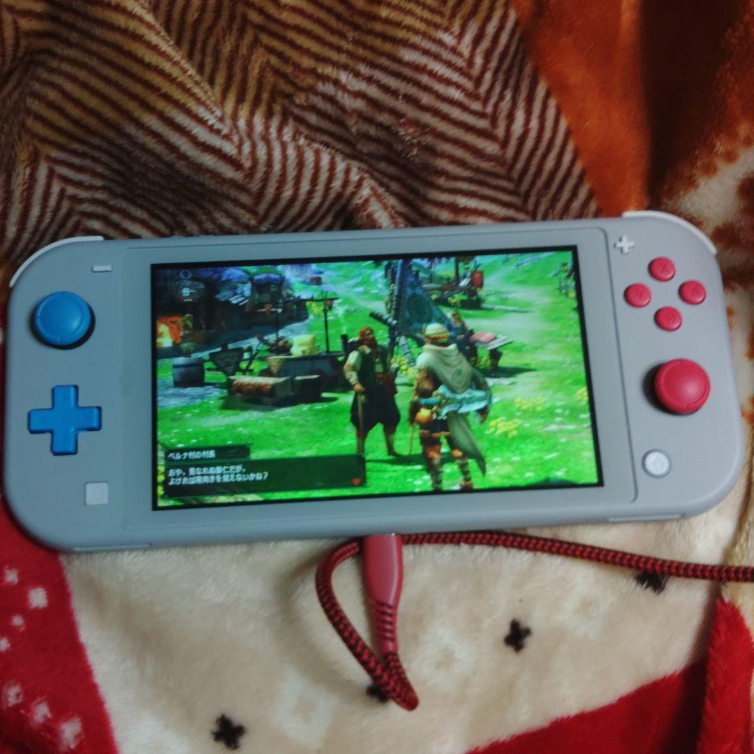 チ*チ様 Nintendo Switch Lite グレー/青/赤