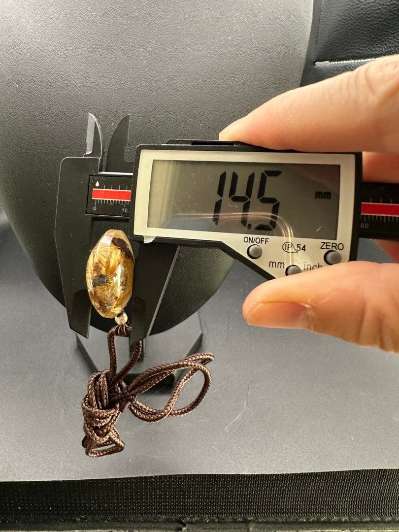 ルチルクォーツ ペンダント ネックレス