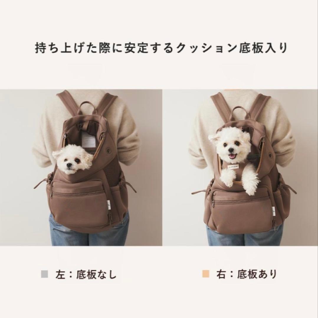 おまけ付 サイズR ★モカ city dog ネオプレーンバックパックキャリー