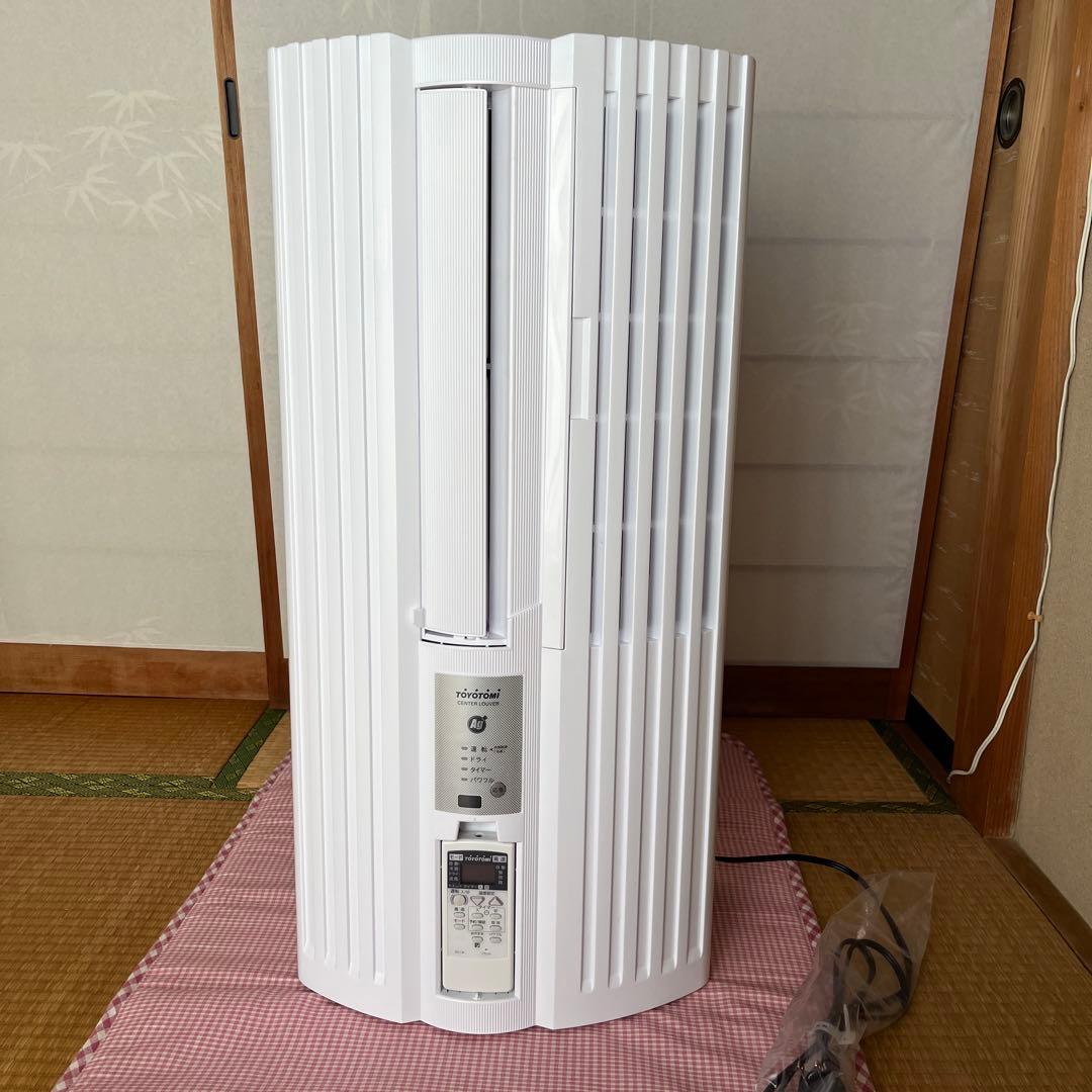トヨトミ窓用エアコン　2024年製TIW-A1824