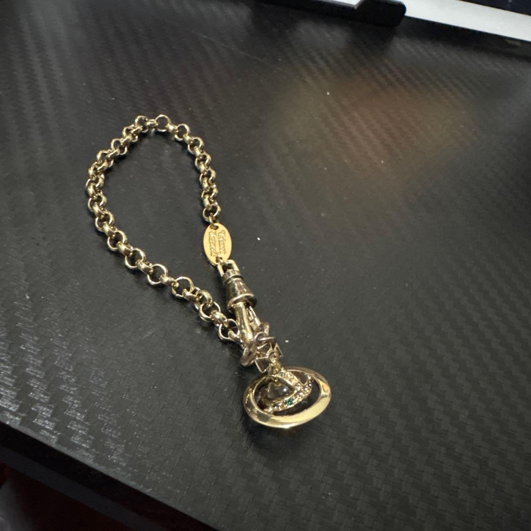 Vivienne Westwoodゴールドチェーンスタイル ブレスレット