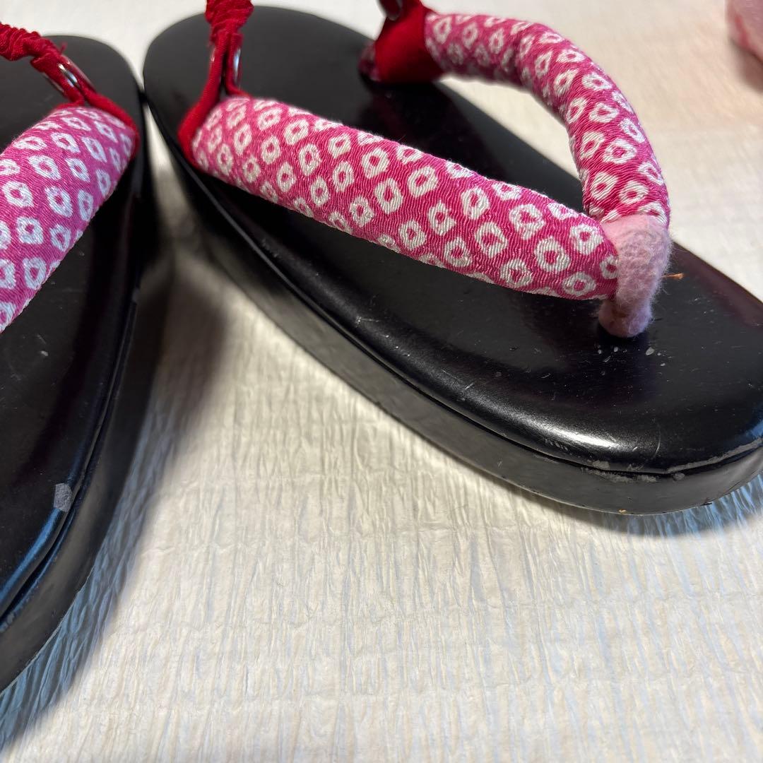 七五三　JAPAN style 三歳　 着物被布六点セット