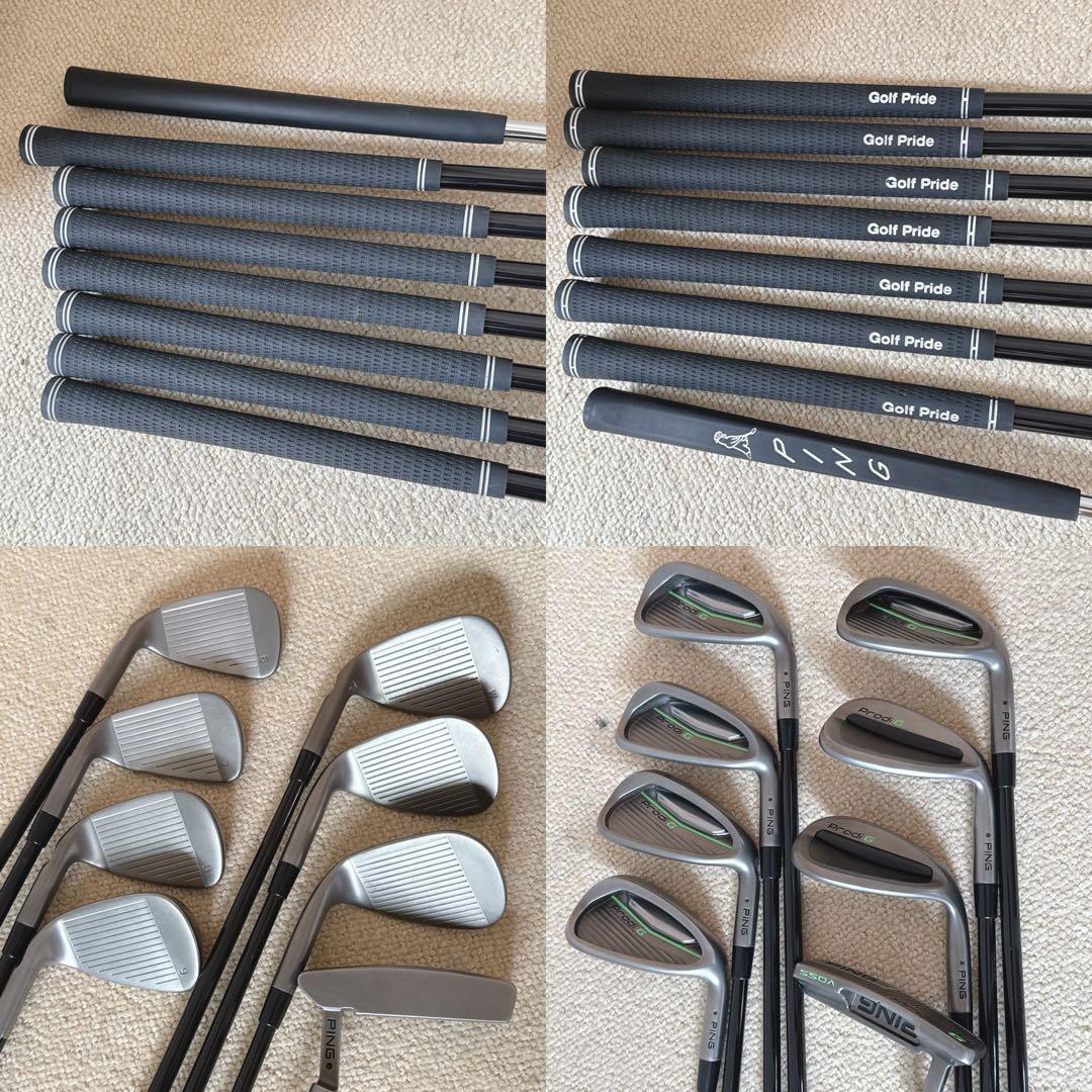 人気‼️【超美品】PING★ゴルフクラブセット★ジュニア用　キャディバック付