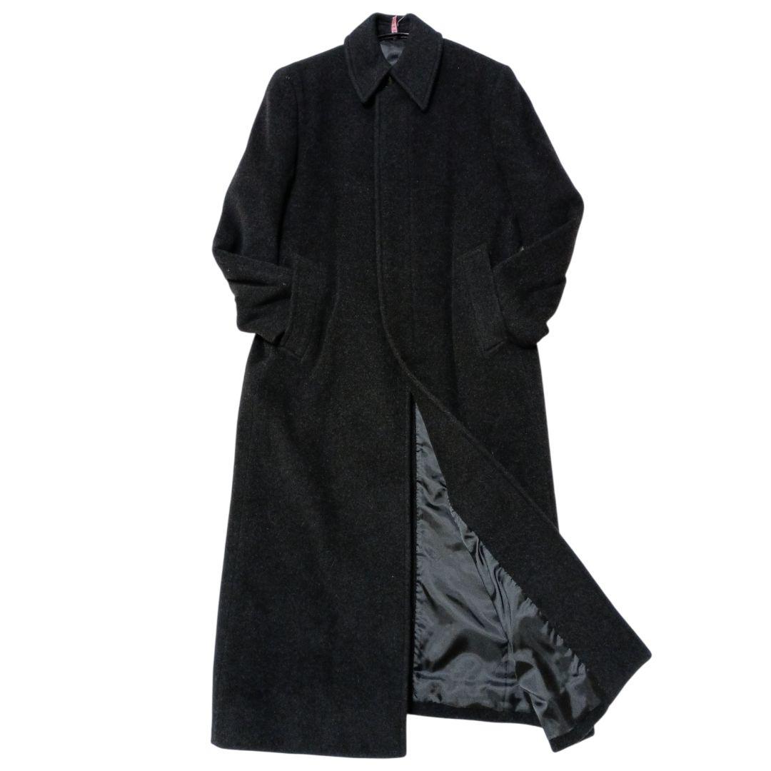 ARTIGIANO アルティジャーノ カシミヤ混 マキシ丈 比翼 ロング コート