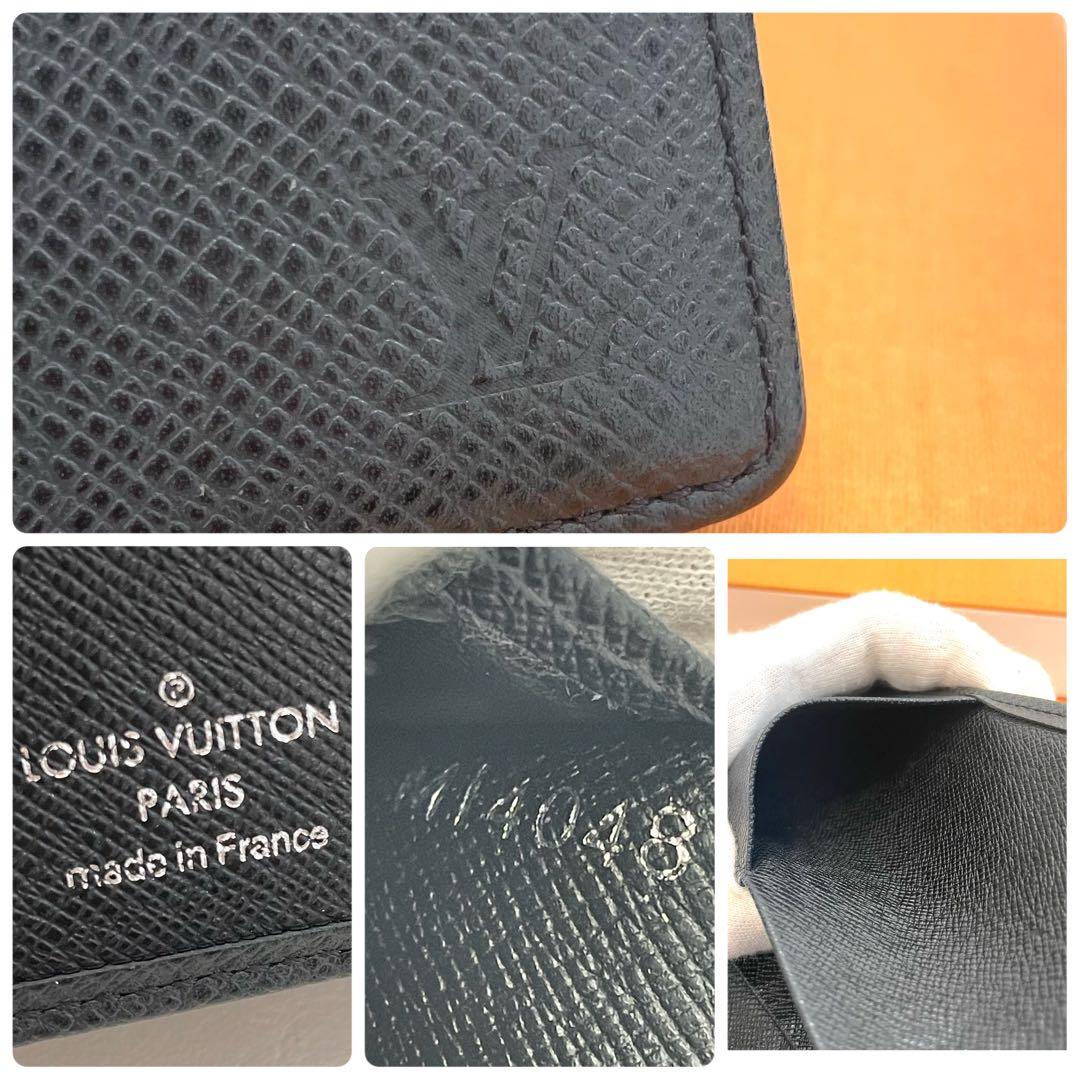 美品　廃盤品　ルイヴィトン タイガ　黒　ブラック　札入れ　正規品　M30392