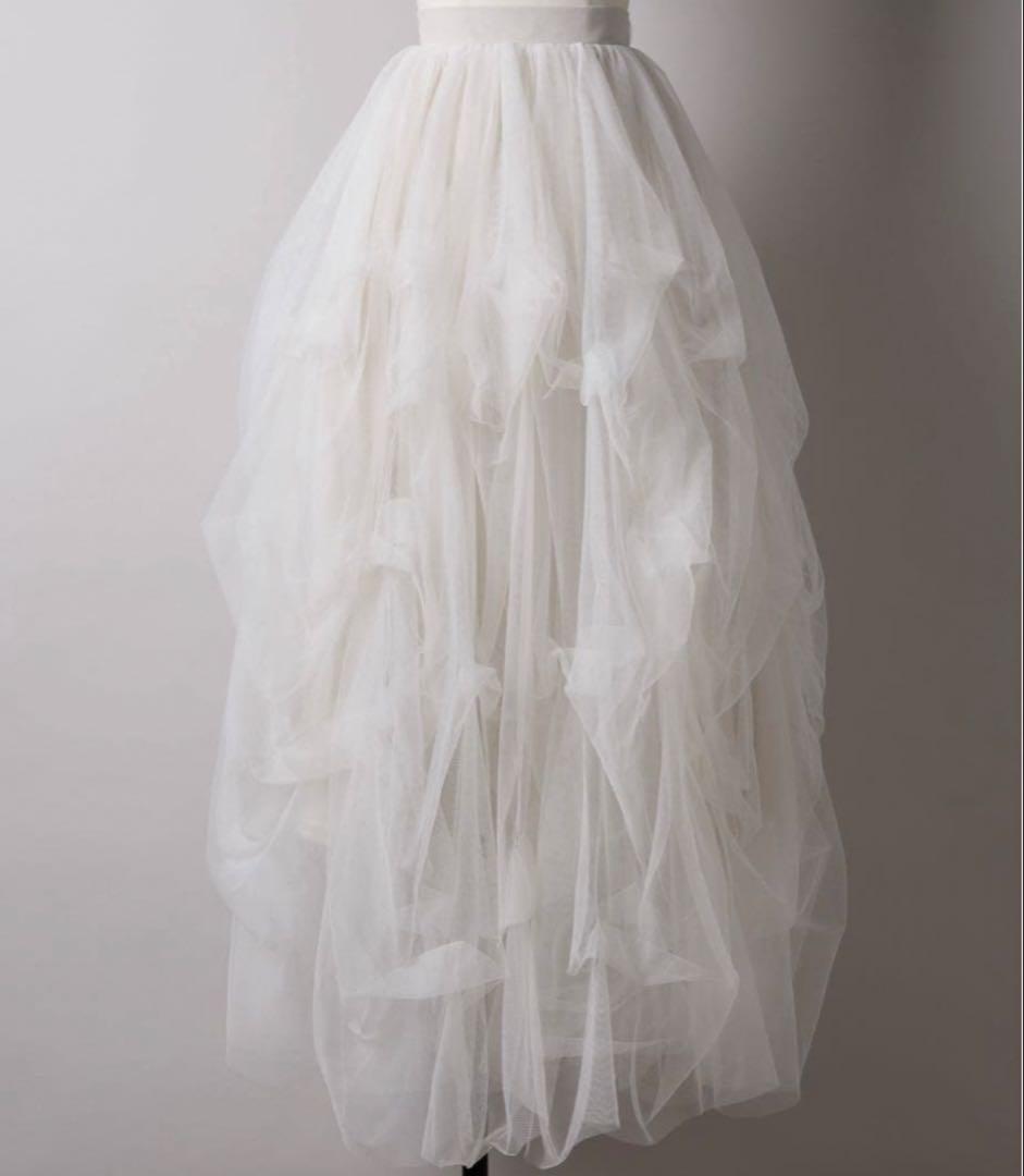 【最終値下げ】ラベルエチュード　チュールスカート