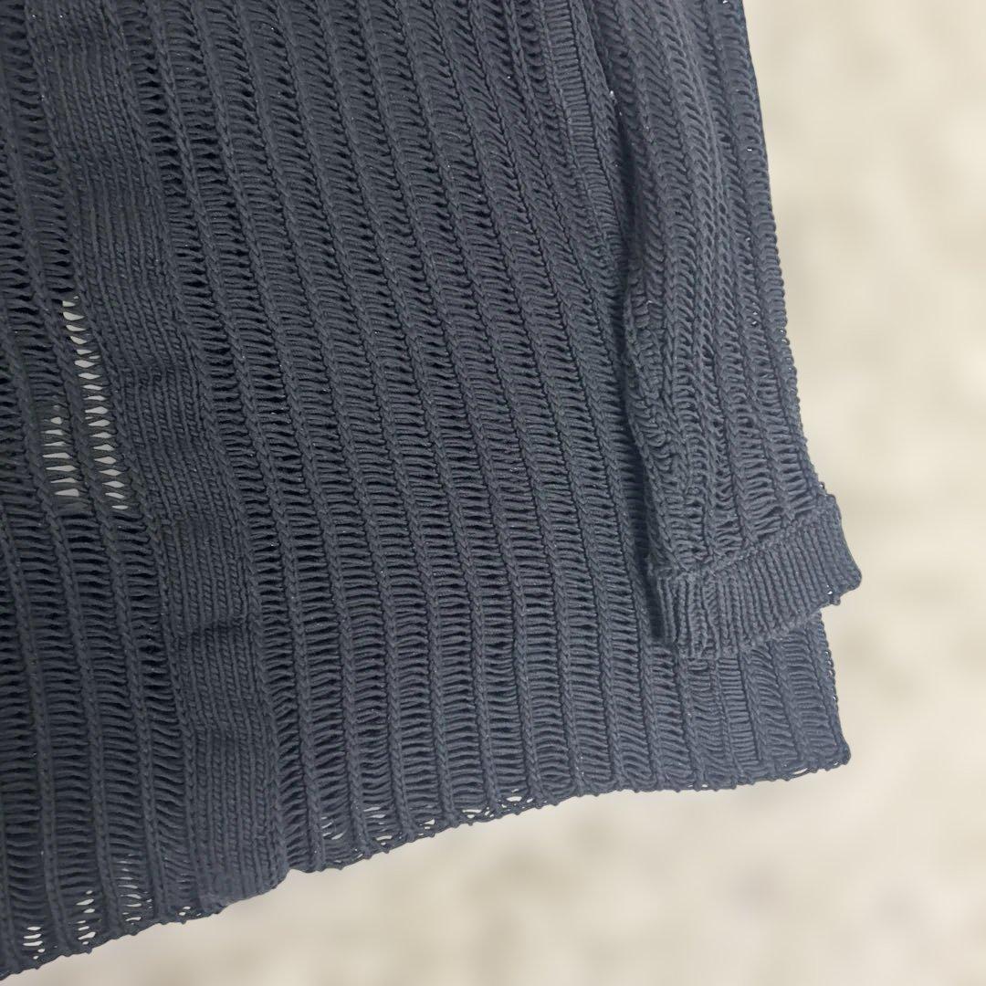 【希少品】Rick Owens 16ssローゲージニットカーディガン　黒　M