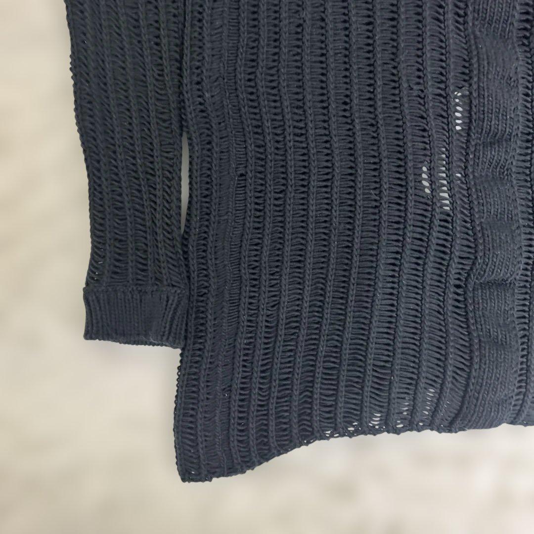 【希少品】Rick Owens 16ssローゲージニットカーディガン　黒　M
