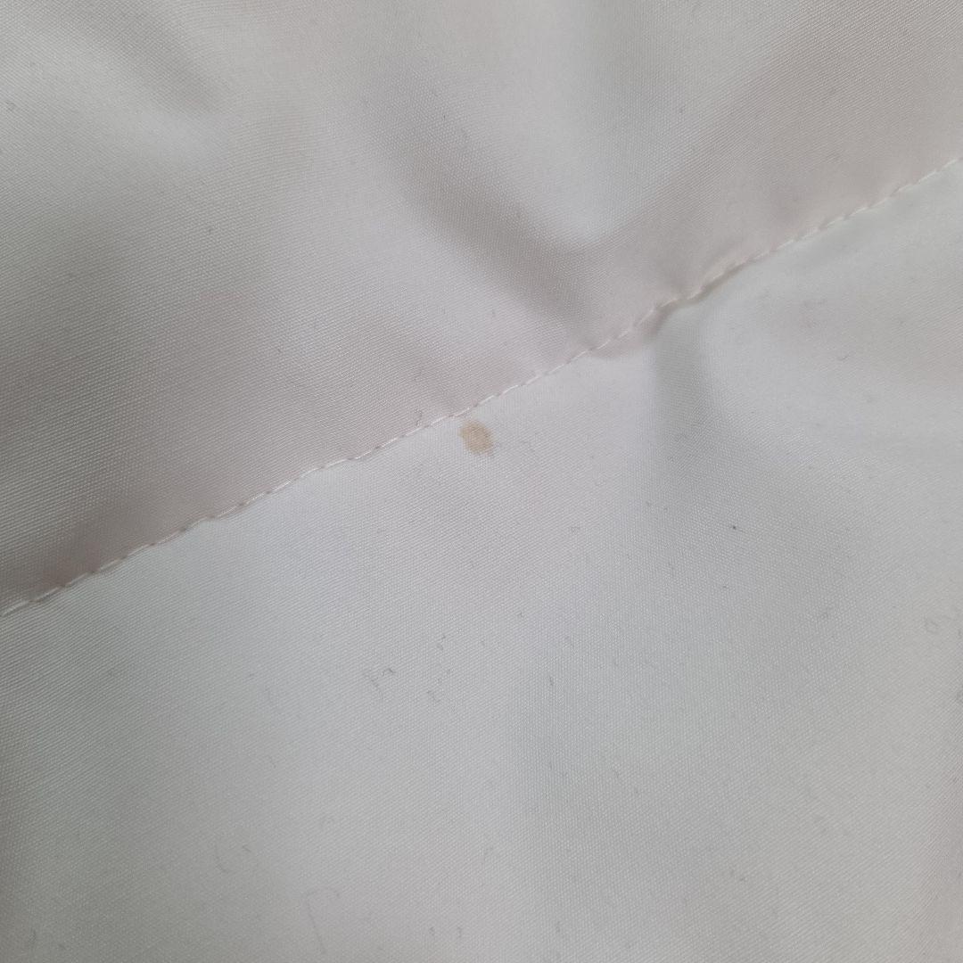 ZARAダウンコート　ロング丈　白　ファー