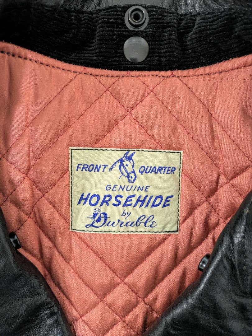 ジャケット・アウター DURABLE CODE 33 DOUBLE RIDERS JACKET