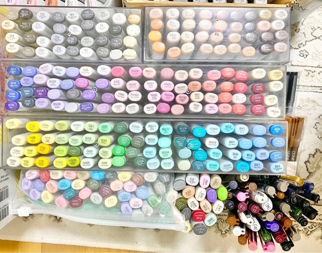 【美品】コピック スケッチ チャオ バリオスインク スターター セット 本 画材