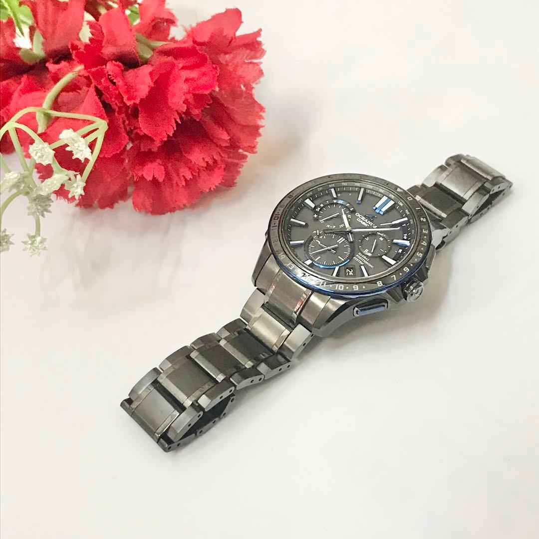 CASIO OCEANUS マンタ 腕時計 G1200 電波ソーラー S3288