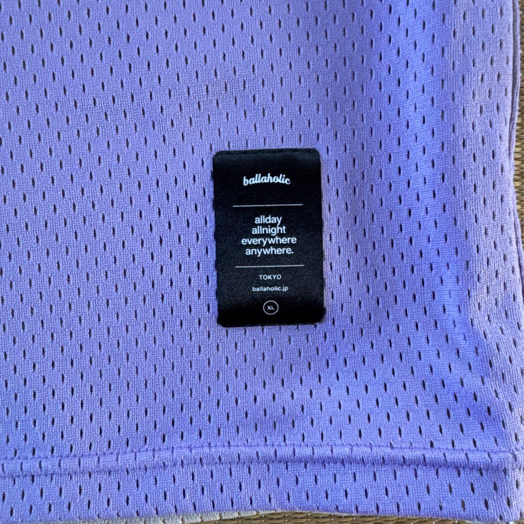 完売品 ボーラホリック TSC 2023 メッシュセットアップ パープル 新古品