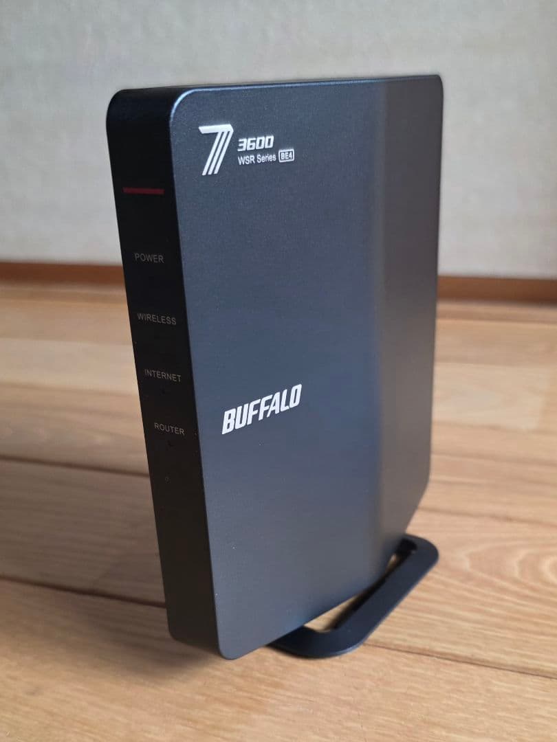 【美品】BUFFALO WSR3600BE4P/NBK Wi-Fi7