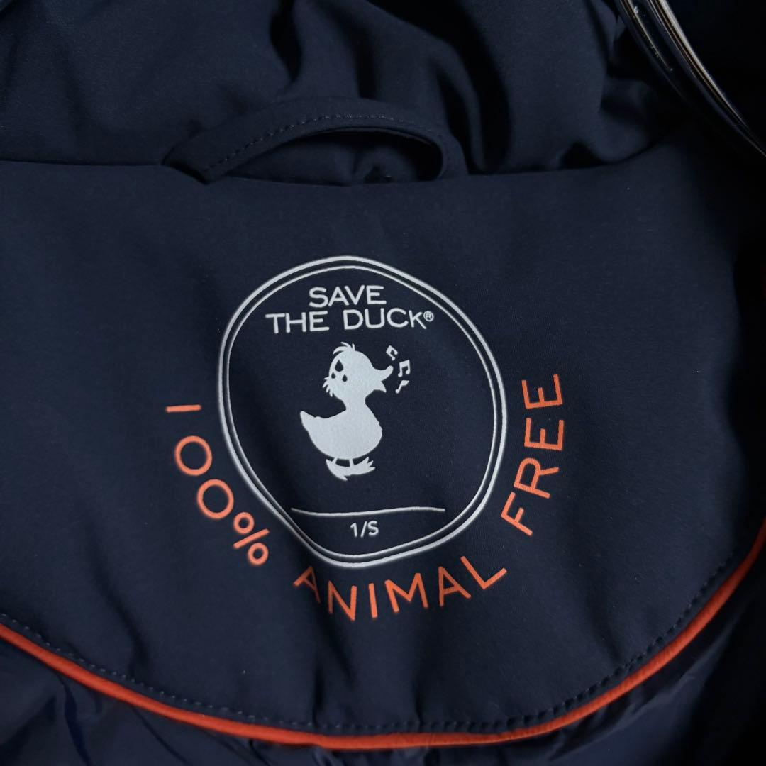 【極美品】セーブザダック エコダウン ネイビー ロング