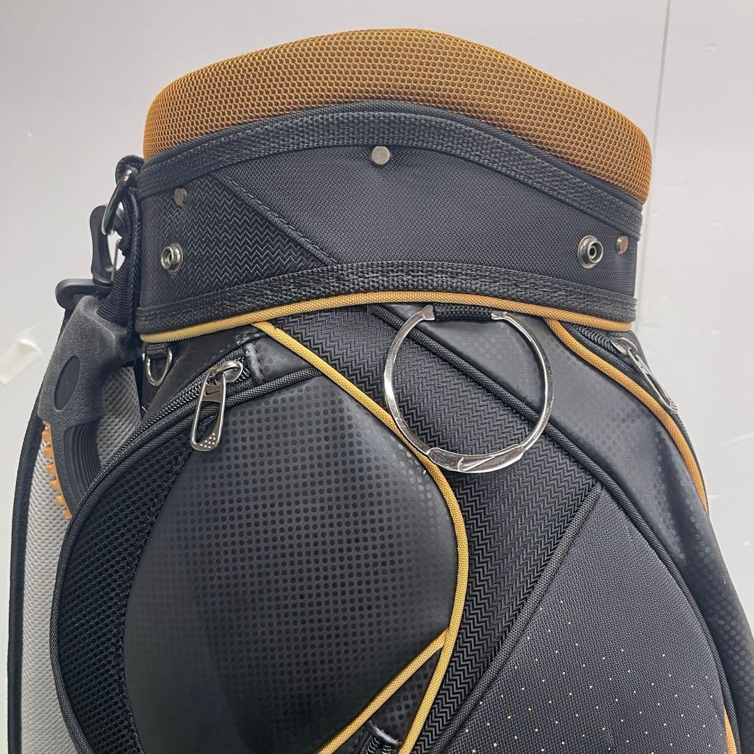 NIKE GOLF キャディバッグ 9インチ ゴルフバッグ 黒