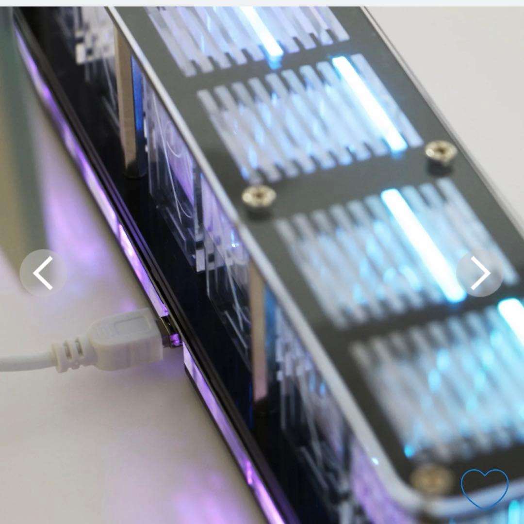 インテリア時計 RGB TUBE CLOCK