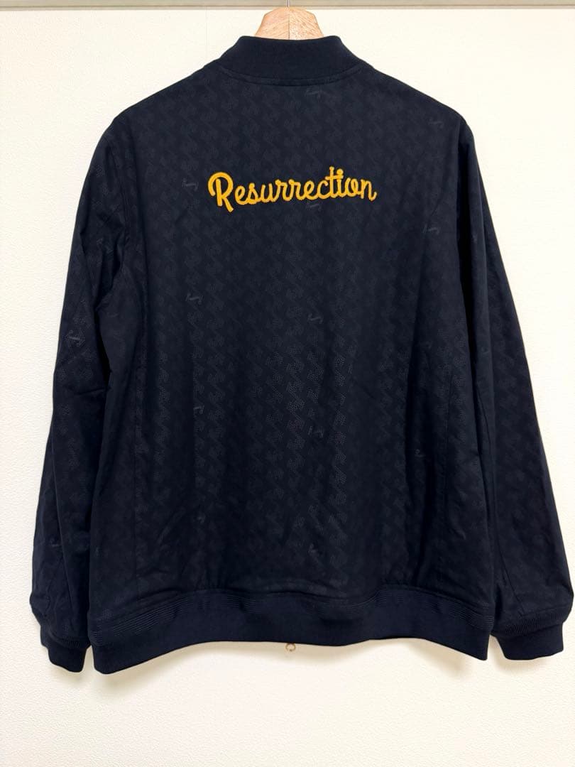 Resurrection GMエンボスライトブルゾン　メンズLサイズ