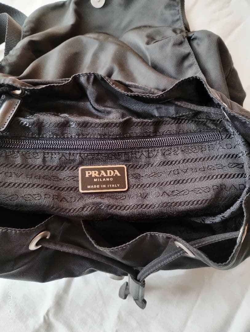 JADEX 公式アカウント 01専用　PRADA　ブラックリュック（バックパック