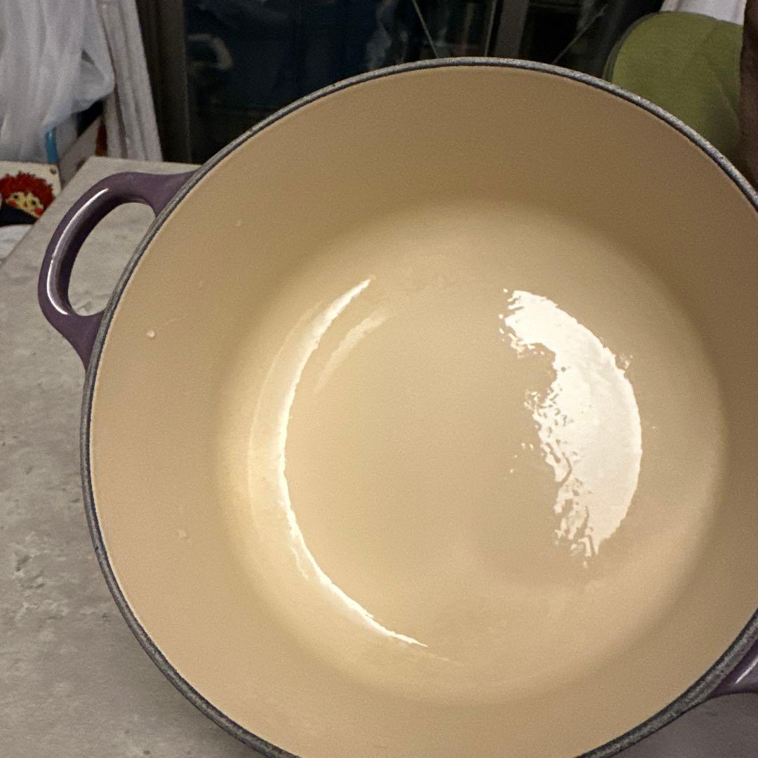 Le Creuset パープル 両手鍋 20cm