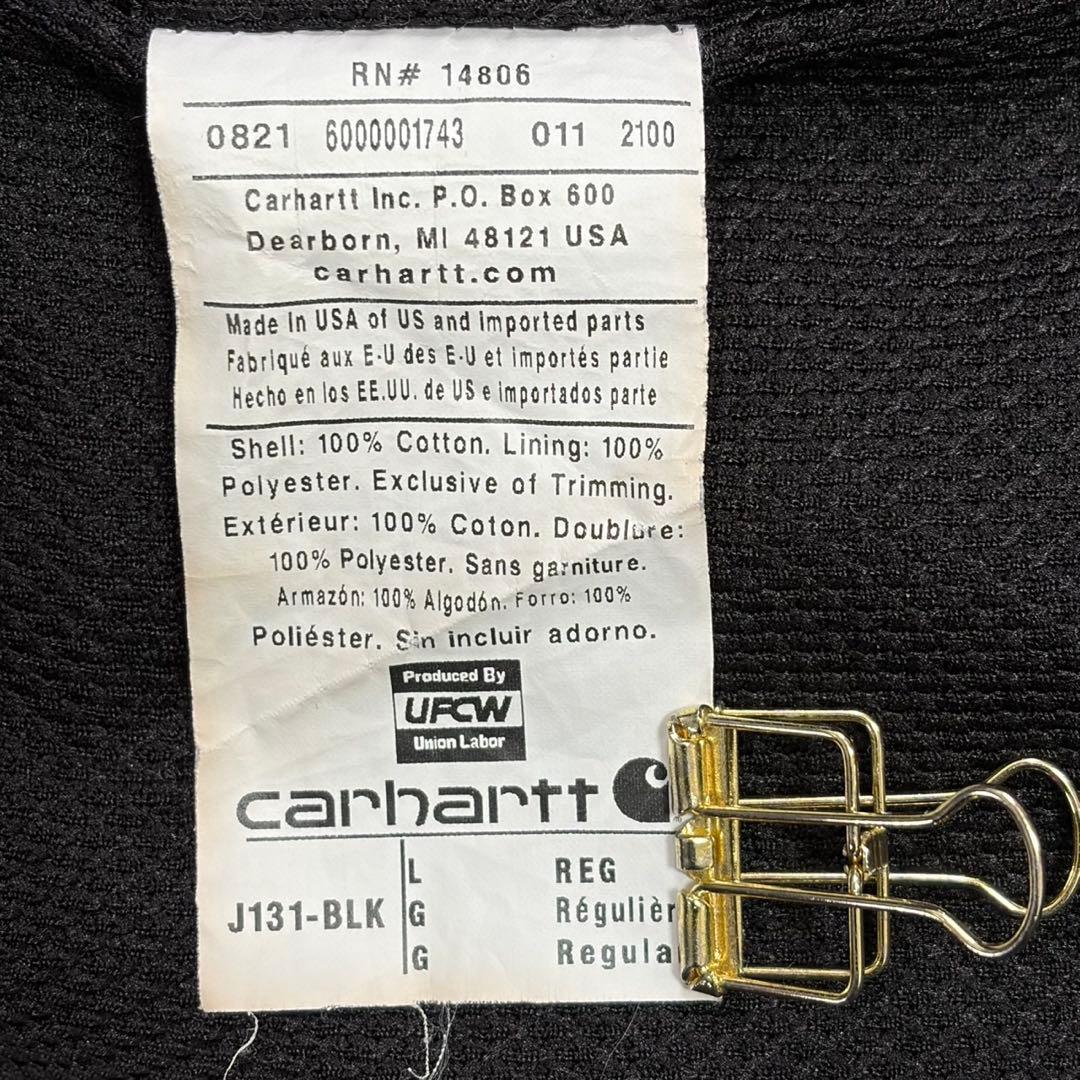 ご*ち様 Carhartt J131 アクティブジャケット Lサイズ フェード