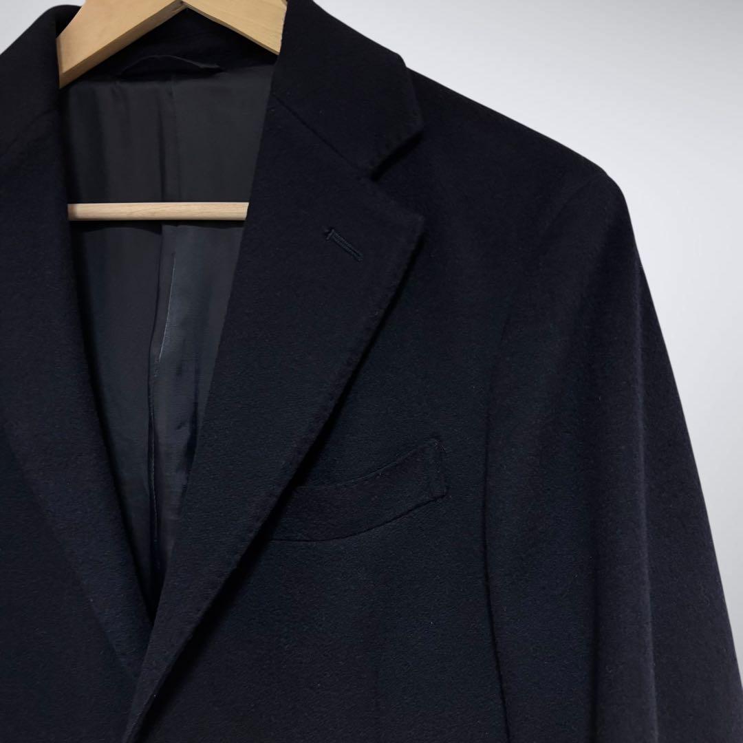 極美品 ユニバーサルランゲージ コロンボ カシミヤ100 チェスターコート S