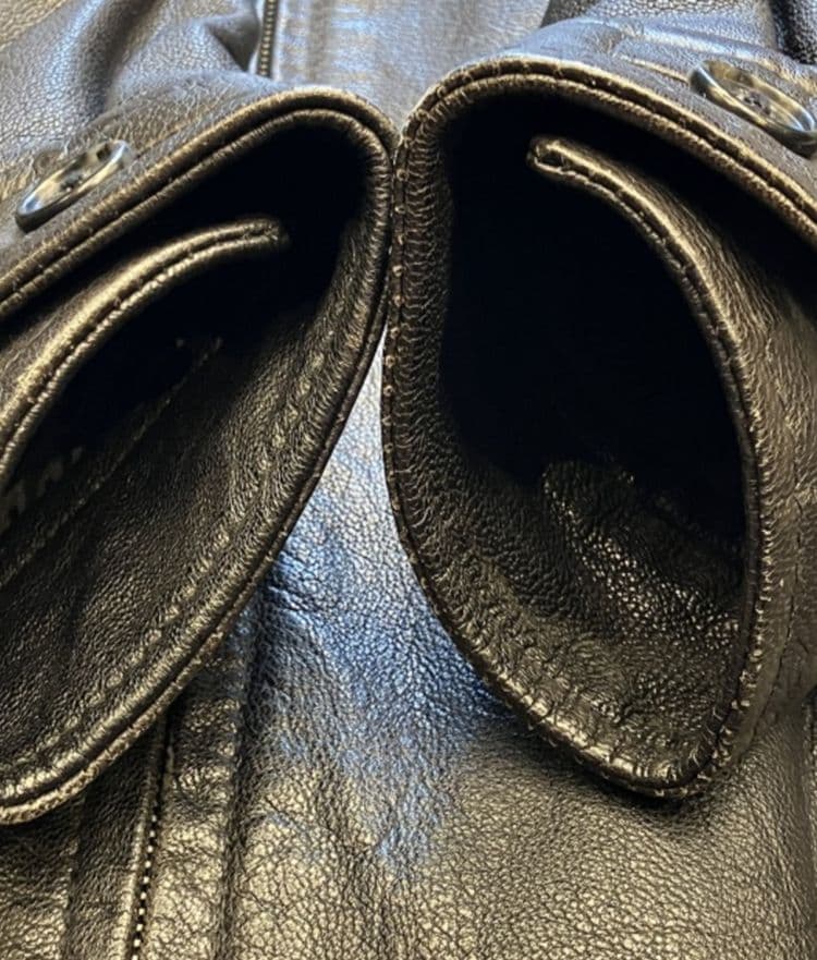 a*o様 J.Crew 巨人タグ　 シングルライダースジャケット