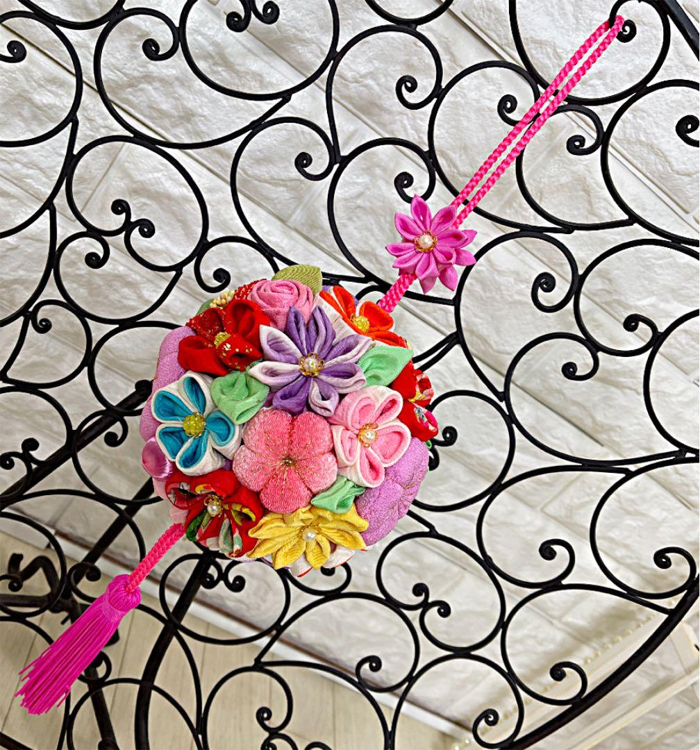 確認用★七五三薬玉ブーケ